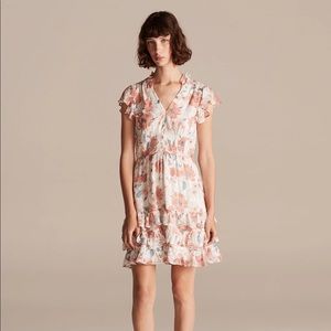 Rebecca Taylor XS Amelie Silk Floral Dress NWT